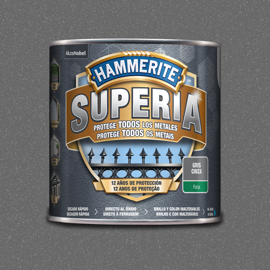 Hammerite Superia Forja Gris 2,5 L