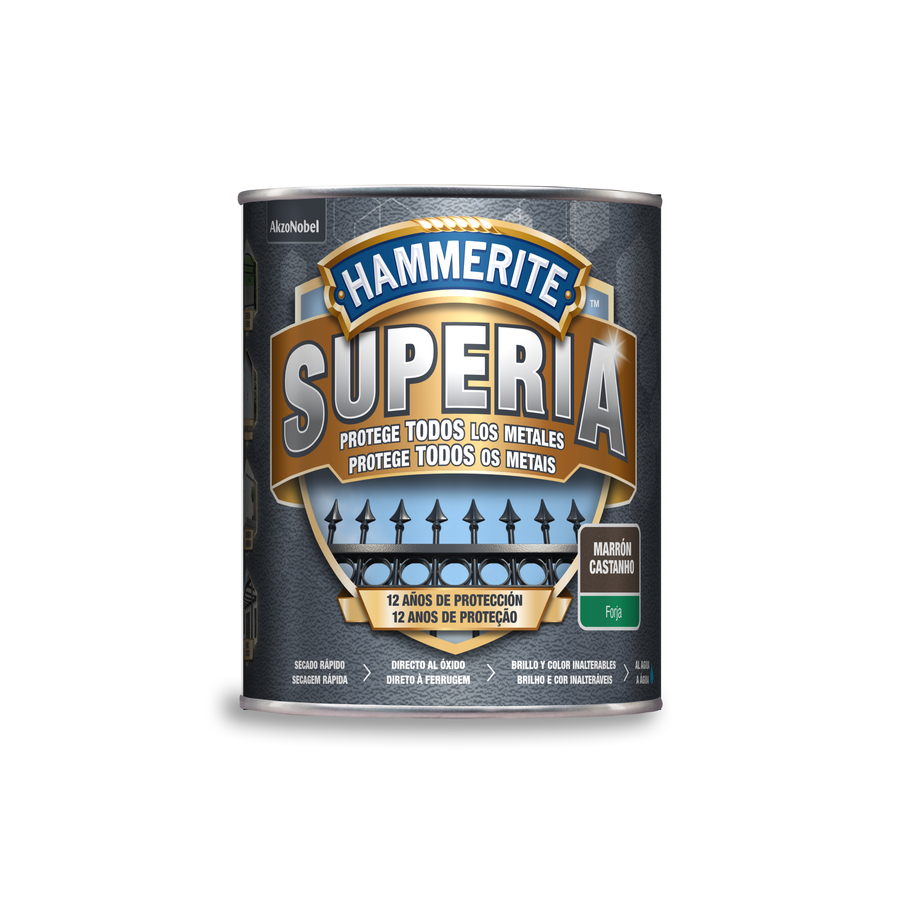 Hammerite Superia Forja Marrón 750 mL