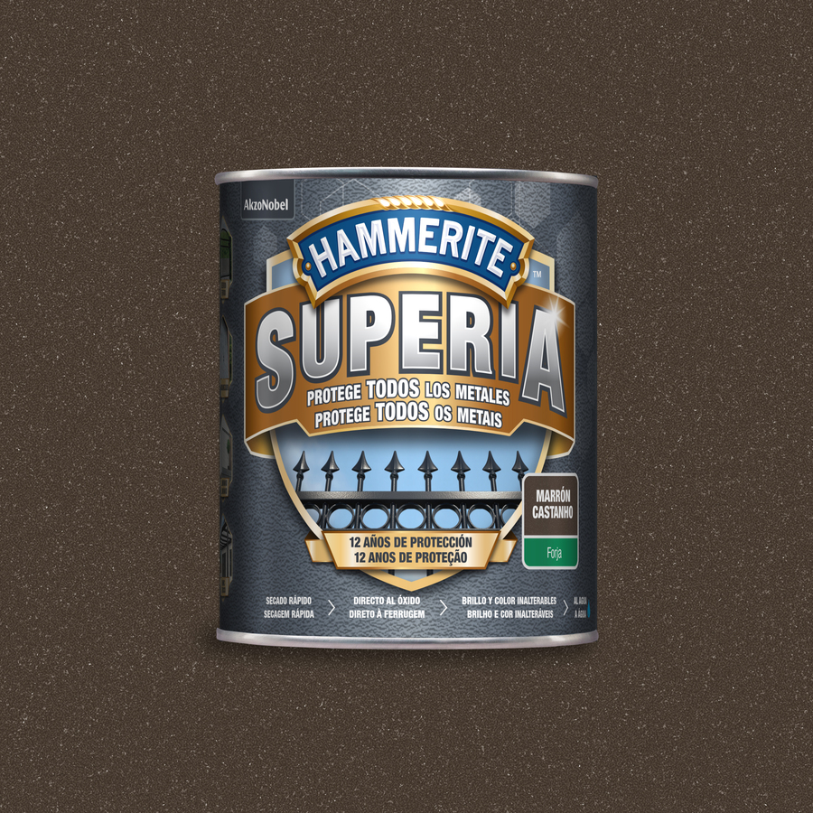 Hammerite Superia Forja Marrón 750 mL