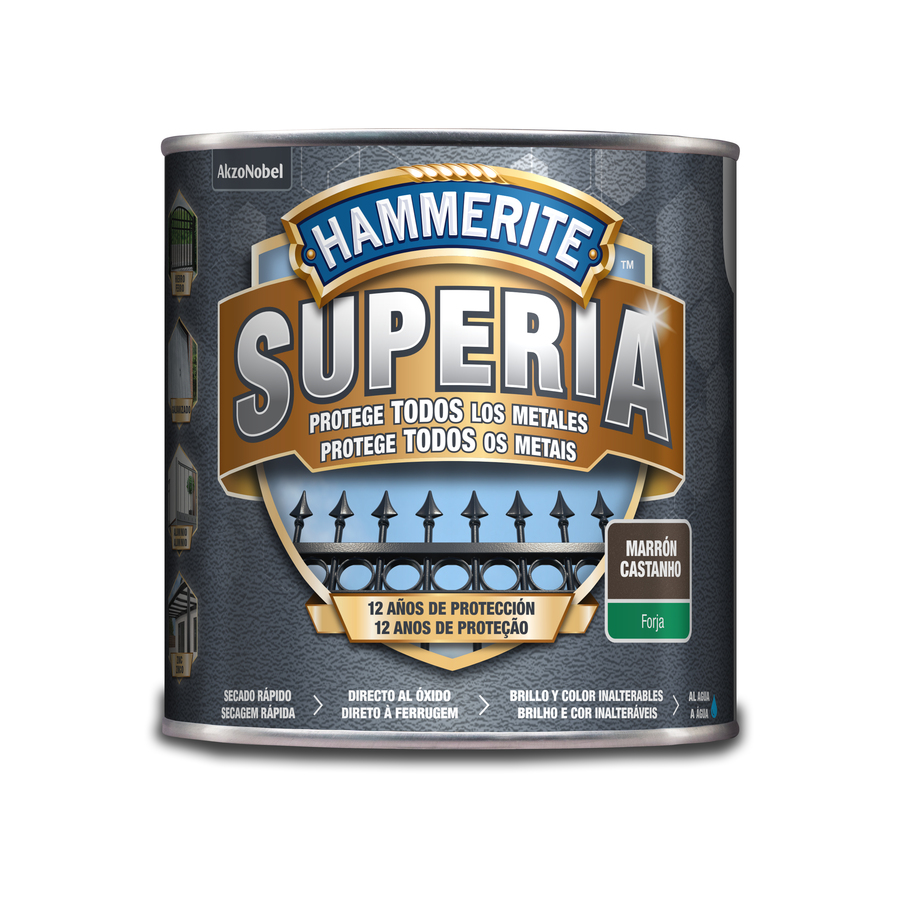 Hammerite Superia Forja Marrón 2,5 L