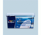 Pintura plástica de interior Mediterráneo Azul Intermedio Bruguer 4L