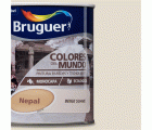 Pintura plástica de interior Nepal Beige Suave Bruguer 0,750L