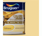Pintura plástica de interior Sahara Amarillo Intermedio  Bruguer 0,750L