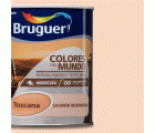 Pintura plástica de interior Toscana Salmón Intermedio Bruguer 0,750L