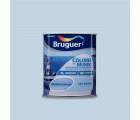 Pintura plástica de interior Mediterráneo Azul Intermedio Bruguer 0,750L