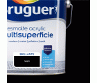 Esmalte Acryllic Multisuperficie Brillante Negro 4L