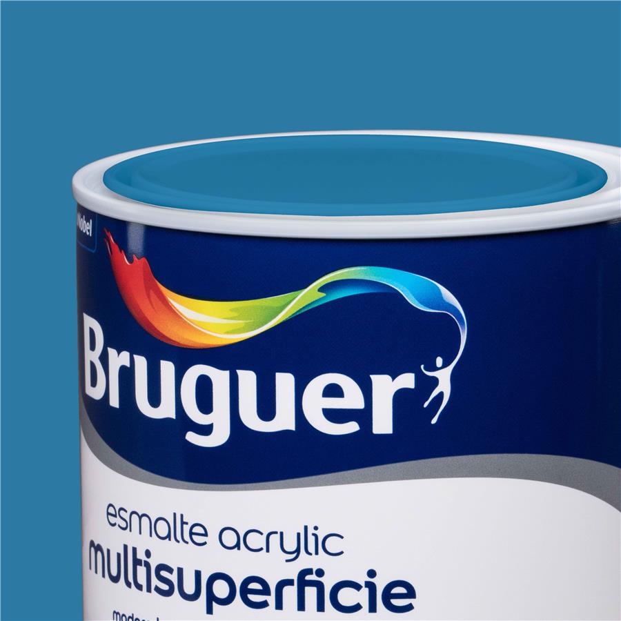 Esmalte Acryllic Multisuperficies Satinado Turquesa 0,750L
