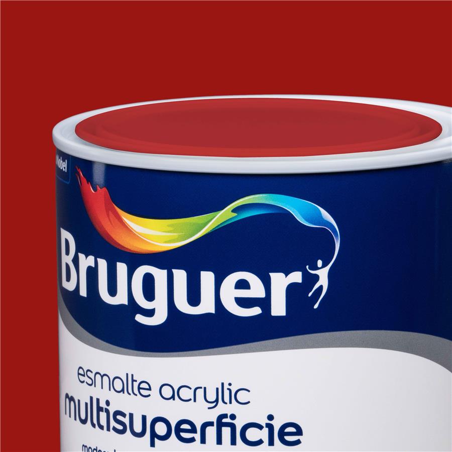 Esmalte Acryllic Multisuperficies Satinado Granada 0,750L