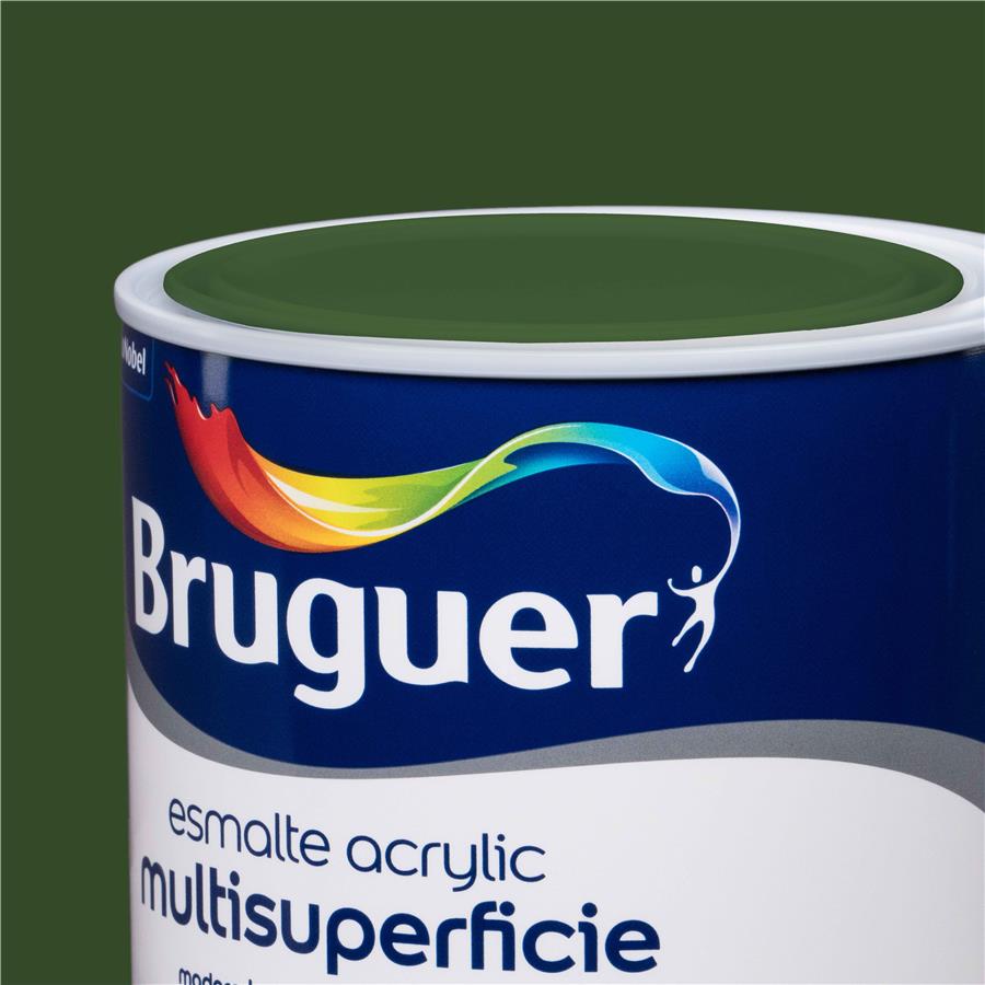 Esmalte Acryllic Multisuperficies Satinado Verde Galicia 0,750L