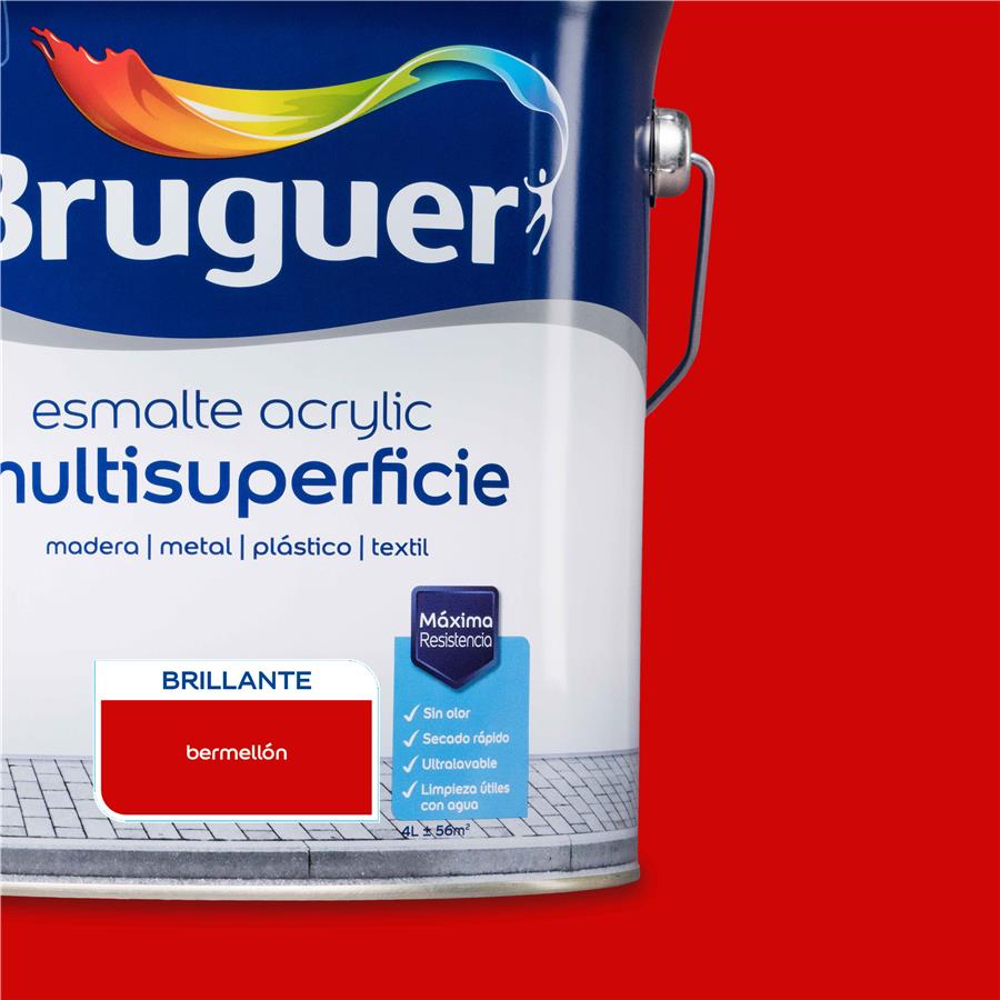 Esmalte Acryllic Multisuperficie Brillante Berbellón 4L