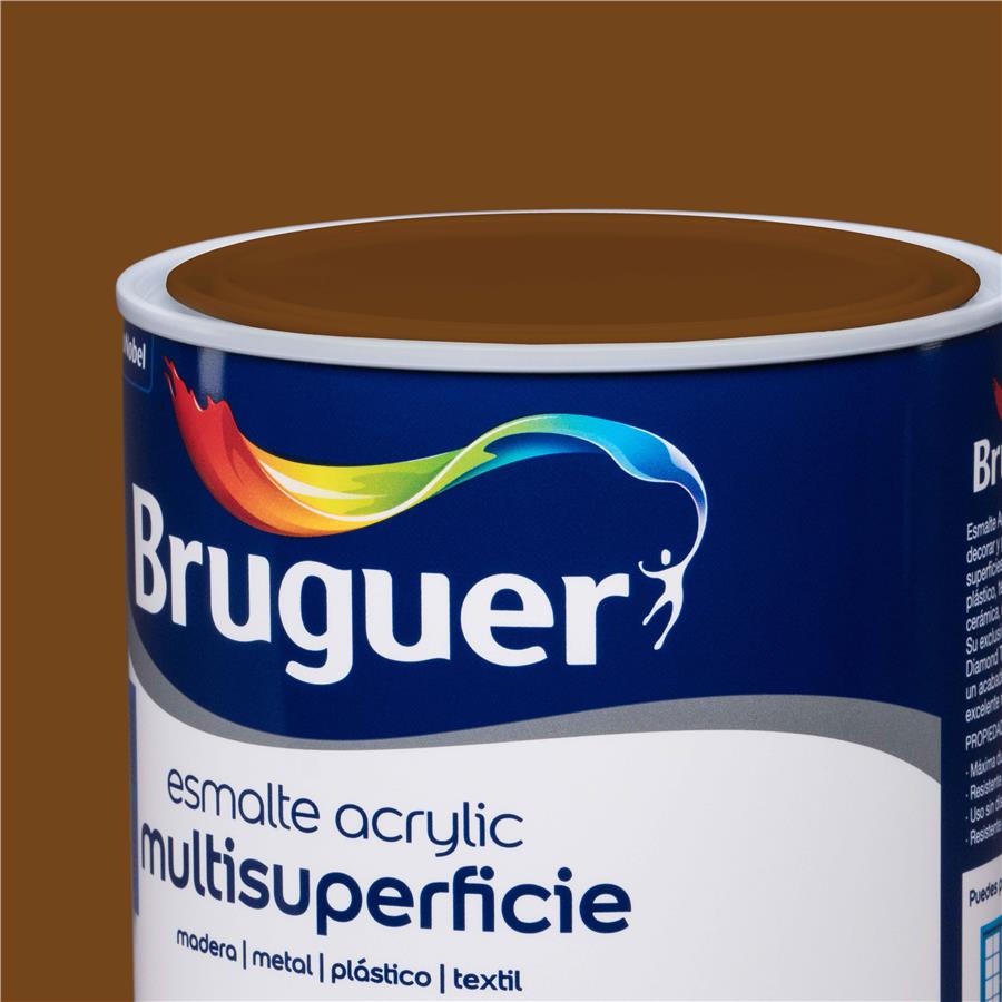 Esmalte Acryllic Multisuperficie Brillante Ocre 0,750L