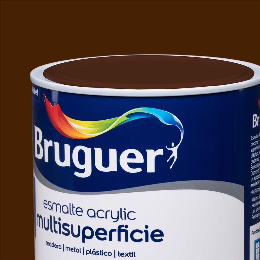 Esmalte Acryllic Multisuperficie Brillante Pardo 0,750L