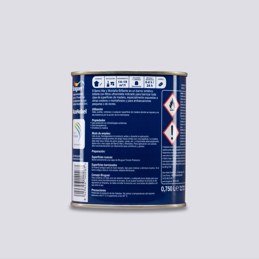 Barniz Mar y Montañao Incoloro 0,75L