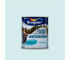 Pintura plástica de interior Caribe TurquesaSuave Bruguer 0,750L