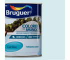 Pintura plástica de interior Caribe TurquesaSuave Bruguer 0,750L
