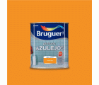 Pintura para azulejos Naranja Teja Bruguer 0,750L