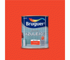 Pintura para azulejos Rojo Amapola Bruguer 0,750L