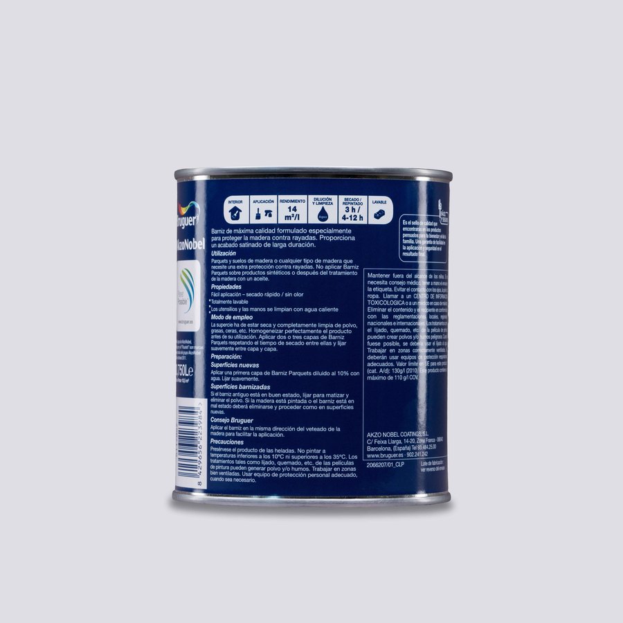 Barniz Parquets Satinado Incoloro 4L