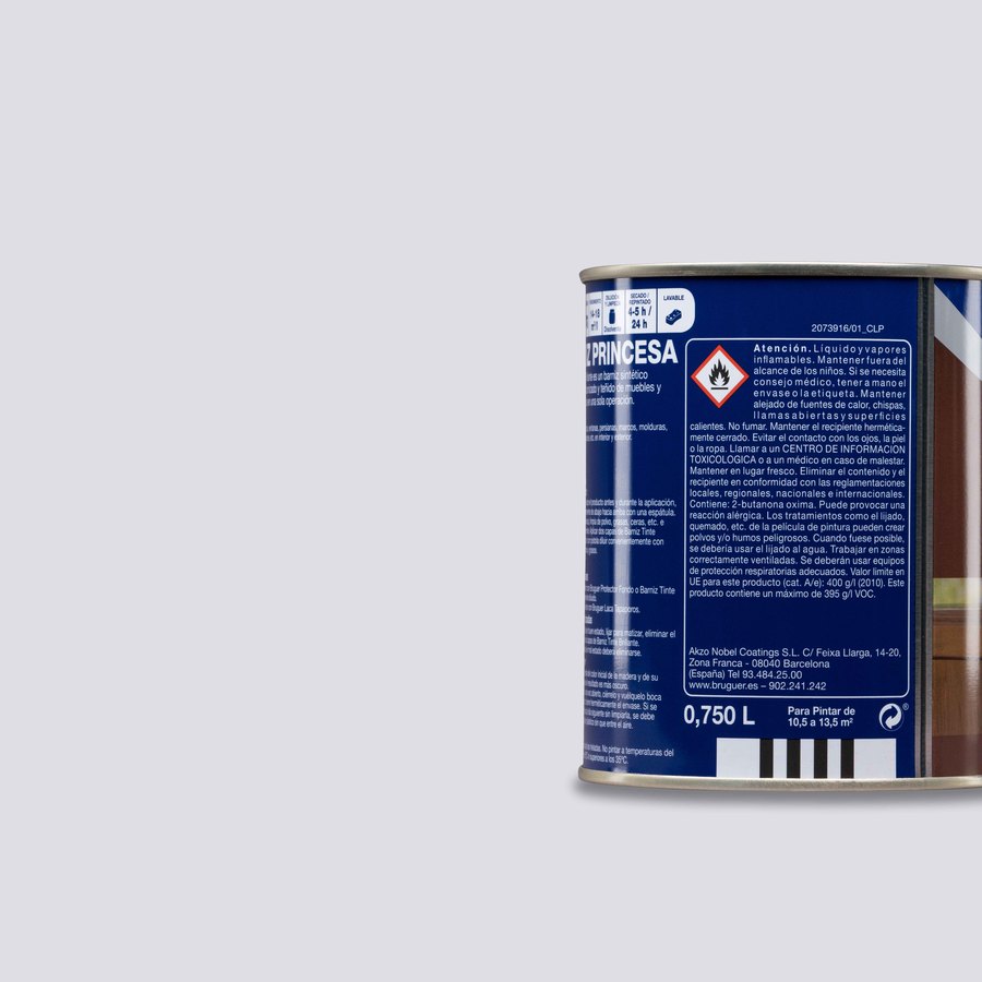 Barniz Tinte Satinado Wengué 0,75L