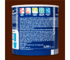 Esmalte Acryllic Multisuperficie Brillante Pardo 0,250L