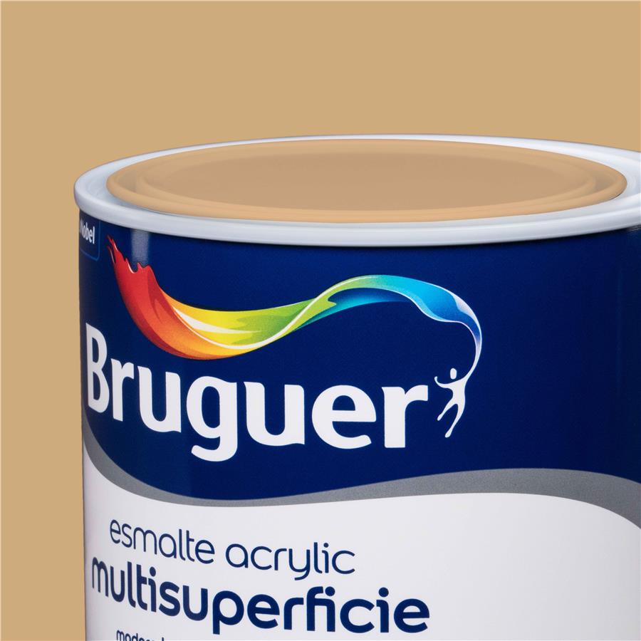 Esmalte Acryllic Multisuperficies Satinado Avellana 0,750L