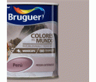 Pintura plástica de interior Perú Piedra Natural Bruguer 0,750L
