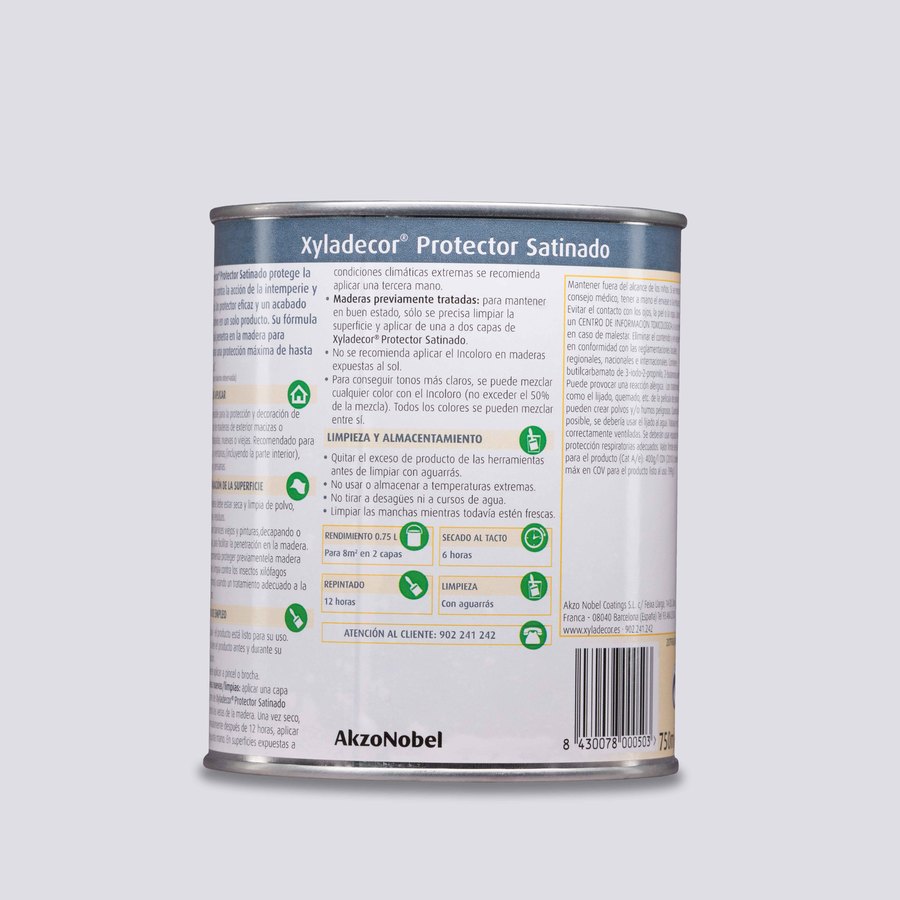 Protector Satinado Incoloro 0,375L