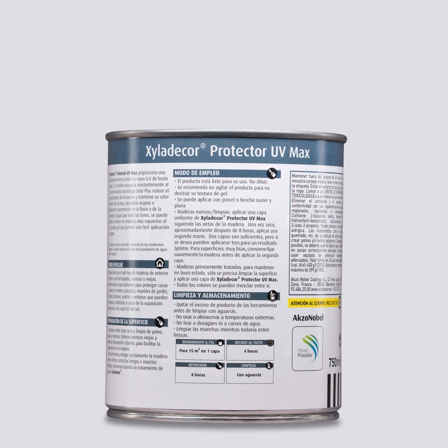 Protector UV Max Incoloro 0,750L