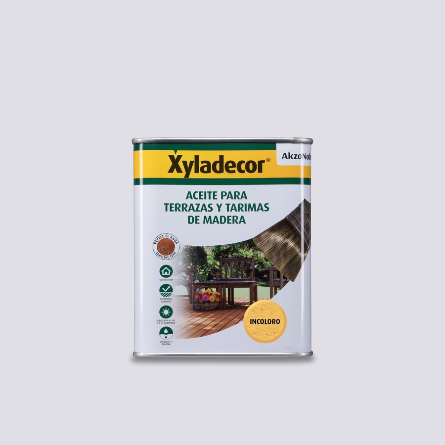Aceite Para Terrazas y Tarimas Madera Incoloro 0,75L