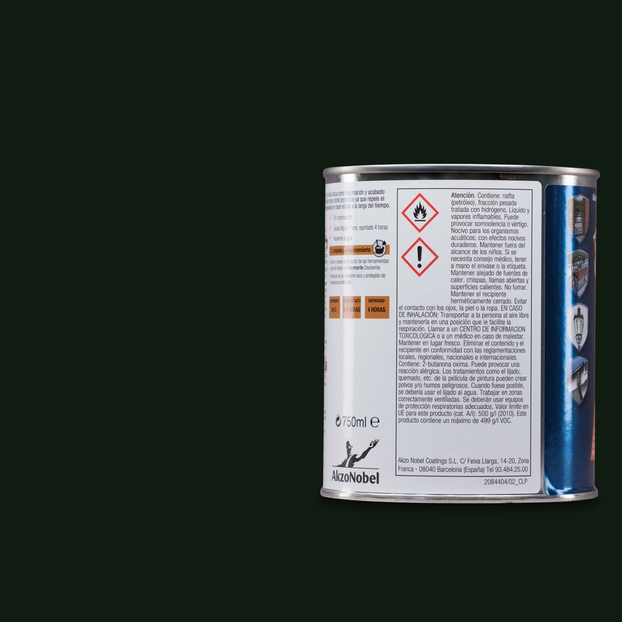 Hammerite acabado Liso Brillante Verde Oscuro 0,25L