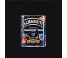 Hammerite acabado Liso Brillante Negro 0,75L