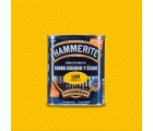 Hammerite acabado Liso Brillante Amarillo 0,25L