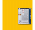 Hammerite acabado Liso Brillante Amarillo 0,25L