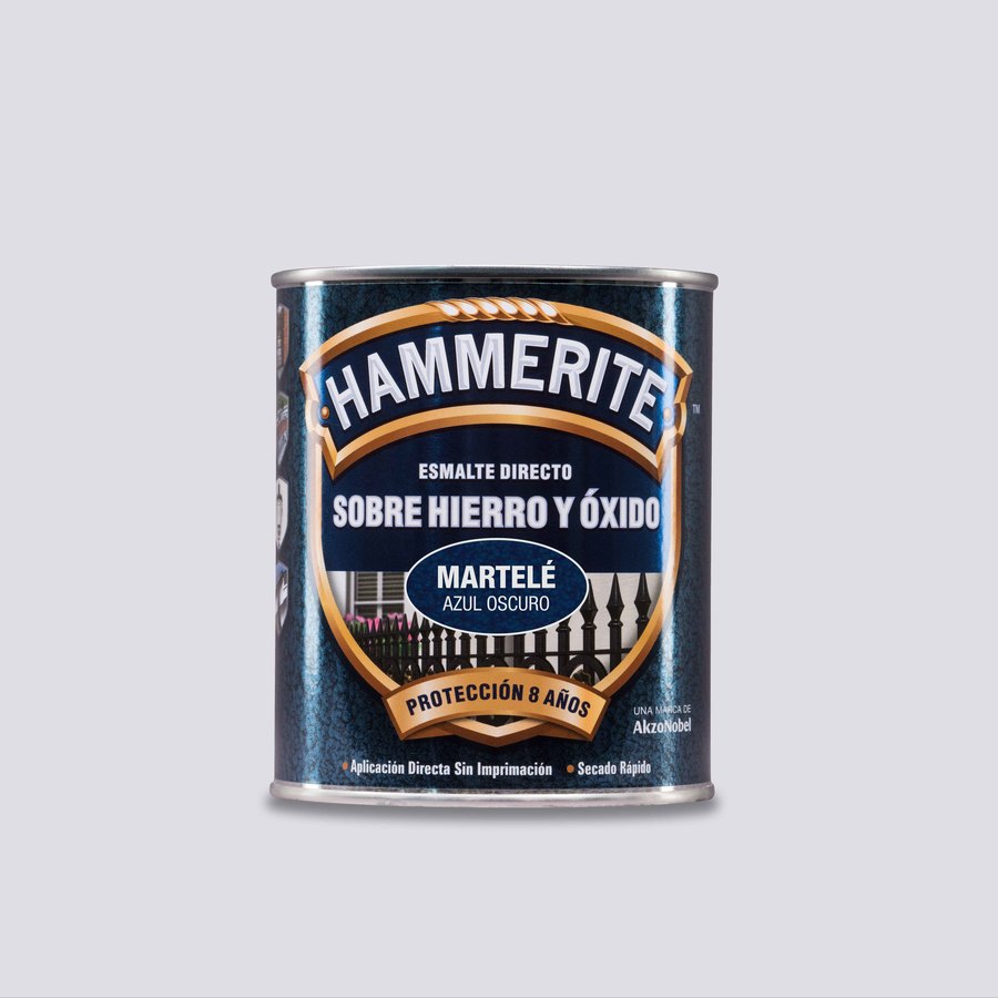 Hammerite acabado Martelé Azul Oscuro 0,75L