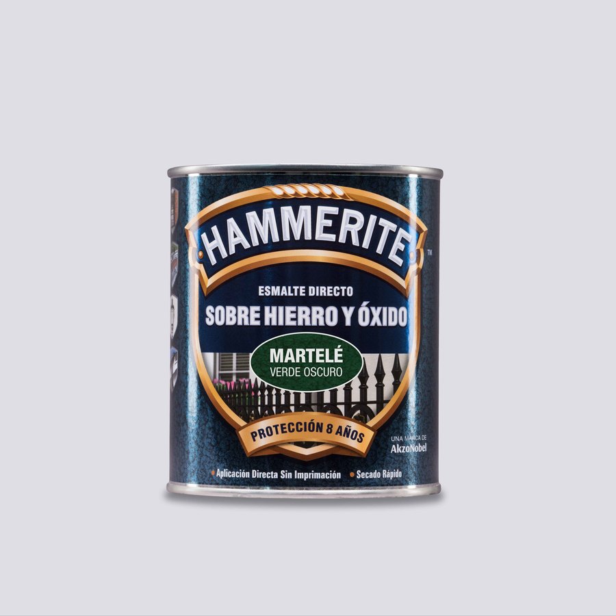 Hammerite acabado Martelé Verde Oscuro 5L