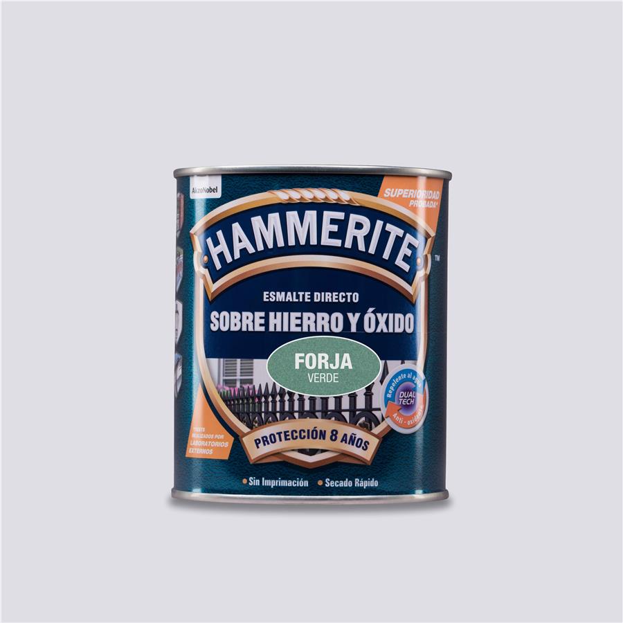 Hammerite acabado Forja Verde 0,750L