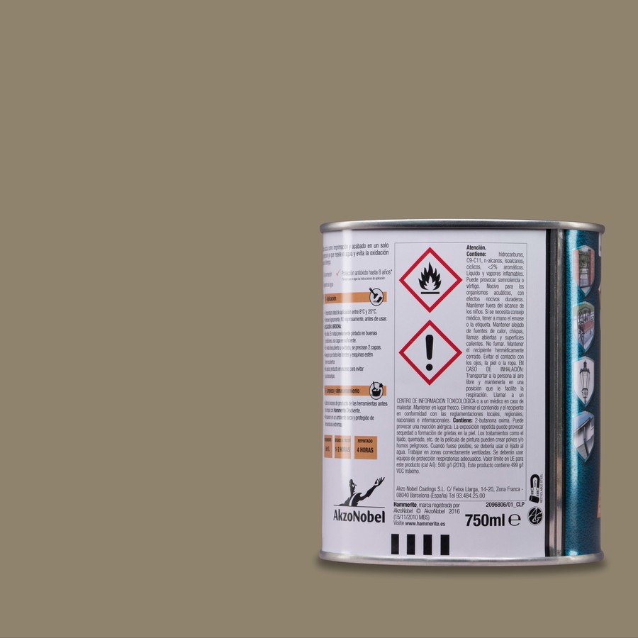 Hammerite acabado Forja Oro 0,750L