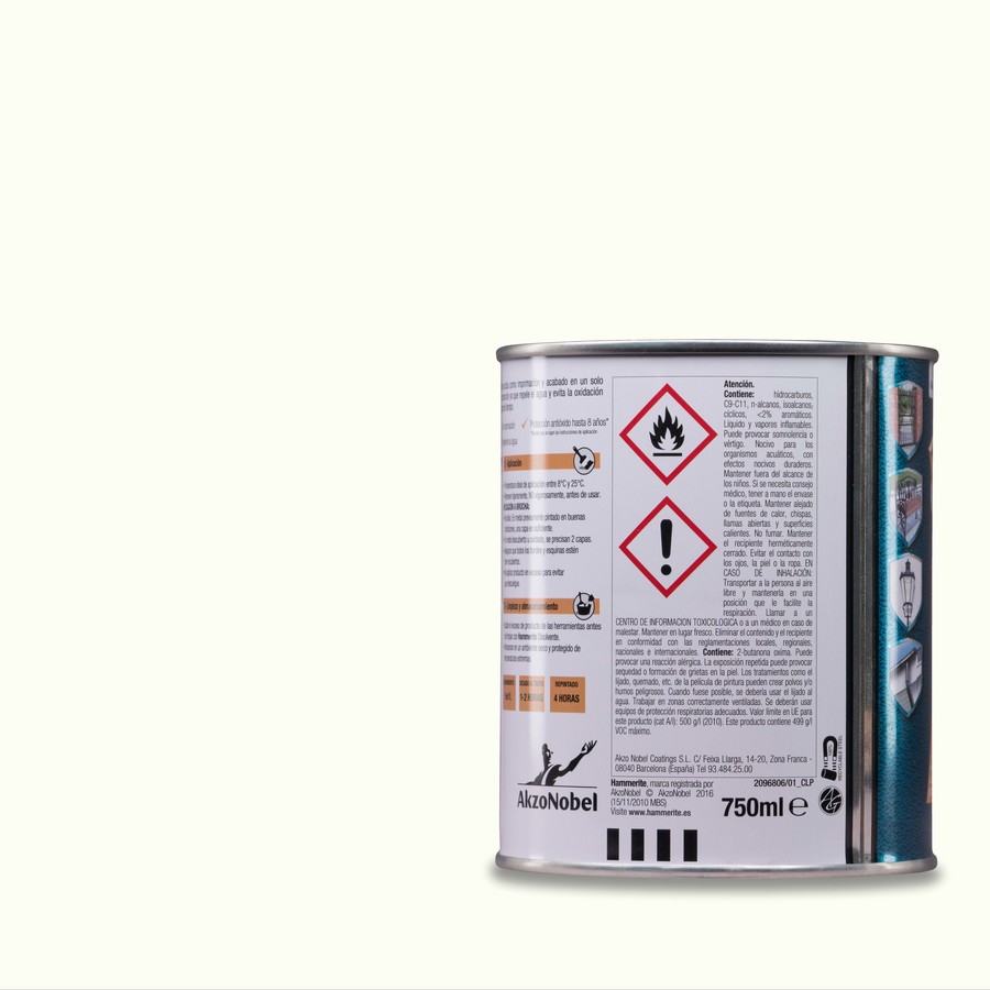 Hammerite acabado Forja Blanco 0,750L
