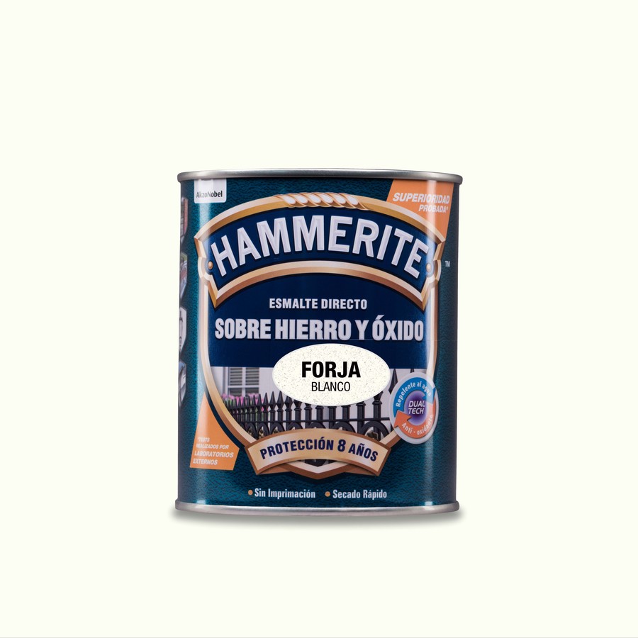 Hammerite acabado Forja Blanco 5L