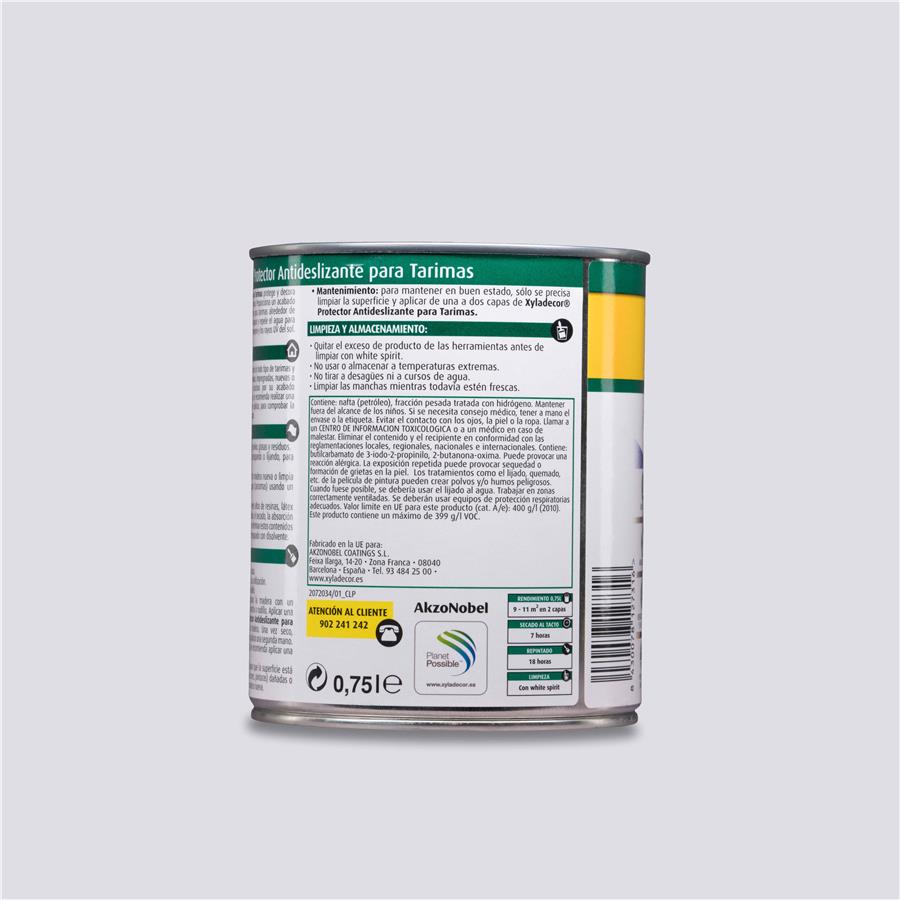 Protector Antideslizante para Tarimas Natural 0,750L