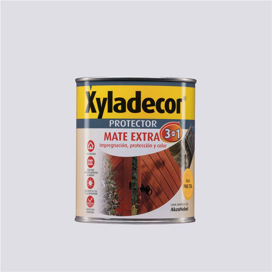 Xyladecor Protector Mate Extra 3 en 1 Pino Tea 0,750L