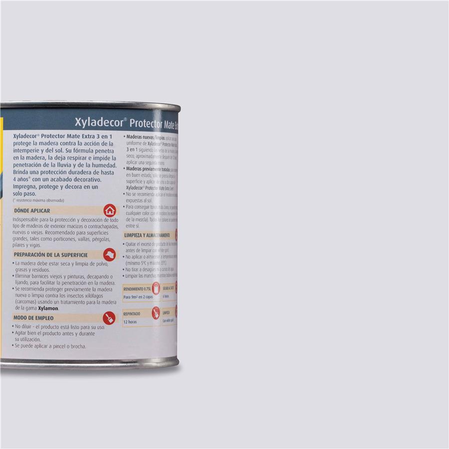Xyladecor Protector Mate Extra 3 en 1 Caoba 2,5L