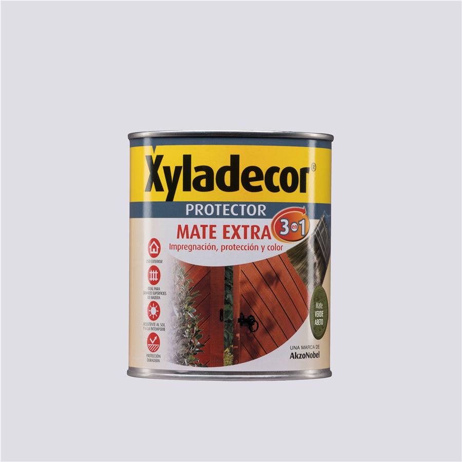 Xyladecor Protector Mate Extra 3 en 1 Verde Abeto 2,5L