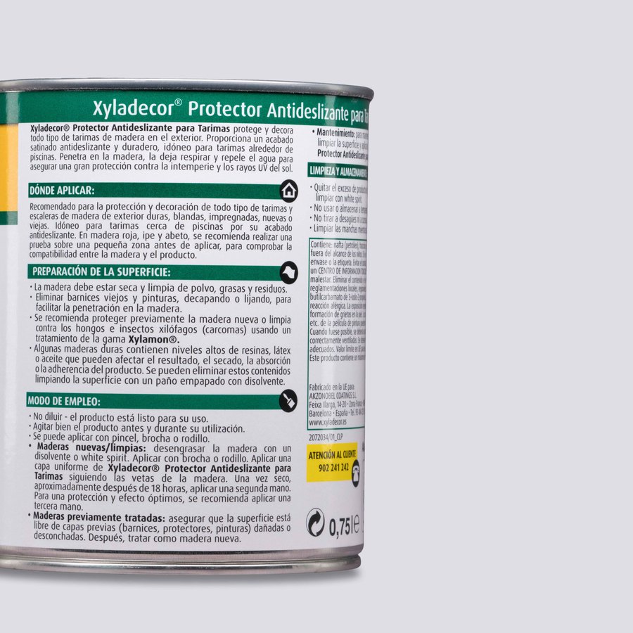Protector Antideslizante para Tarimas Teca 5L