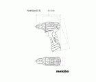 PowerMaxx BS BL Taladro atornillador de batería