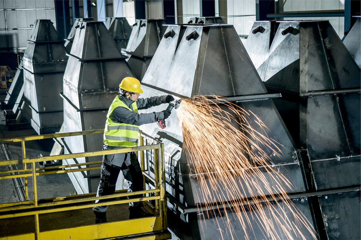 WPB 18 LTX BL 125 Quick Amoladora angular de batería