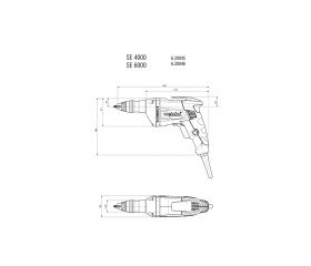 SE 6000 Atornillador para tabiques