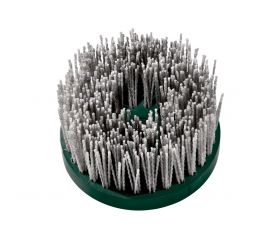 Cepillos de copa con alambres plasticos