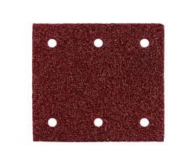 Hojas de lijar adhesivas 103 x 115 mm 6 perforaciones con enganche con tejido autoadherente