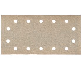 Hojas de lijar adhesivas 115 x 230 mm 14 perforaciones con enganche con tejido autoadherente